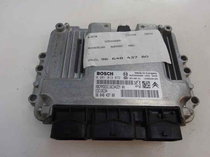 CENTRALITA MOTOR UCE CITROEN C4 2009 1.6 HDI MT 90CV