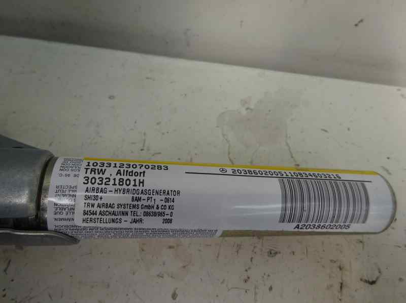 AIRBAG CORTINA DELANTERO DERECHO MERCEDES BENZ CLASE CLC 1.8 MT 143CV | 105KW