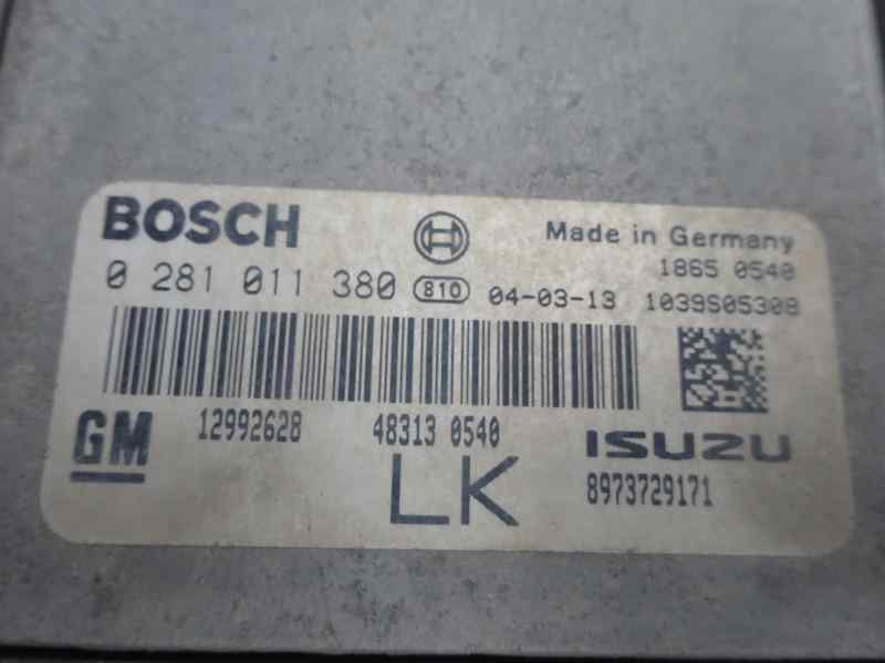 CENTRALITA MOTOR UCE OPEL ASTRA 1.7 CDTI MT 80CV | 59KW