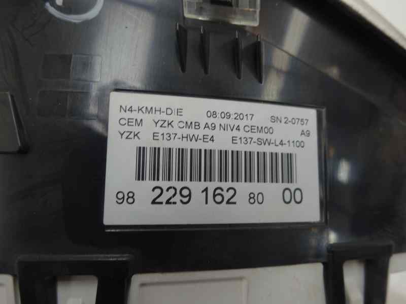 CUADRO INSTRUMENTOS PEUGEOT 2008 1.6 MT 120CV | 88KW