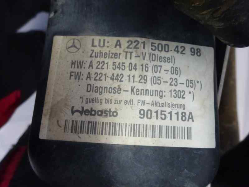 MOTOR CALEFACCION MERCEDES BENZ CLASE S 2006 3.0 S 320 CDI 7G-TRONIC 4MATIC LWB 235CV