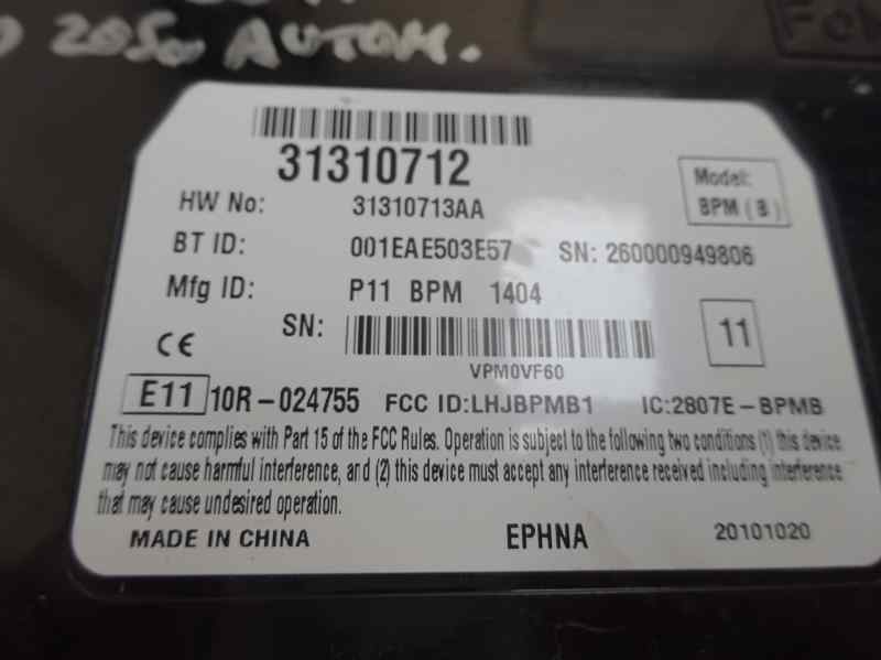 MODULO ELECTRONICO VOLVO XC60 2.4 D5 MT AWD 205CV