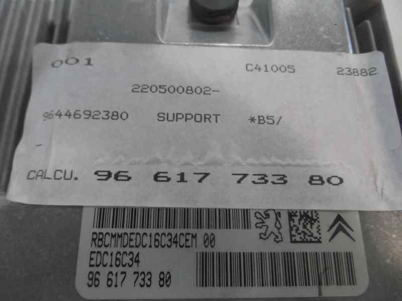CENTRALITA MOTOR UCE CITROEN C4 2006 1.6 HDI MT 90CV