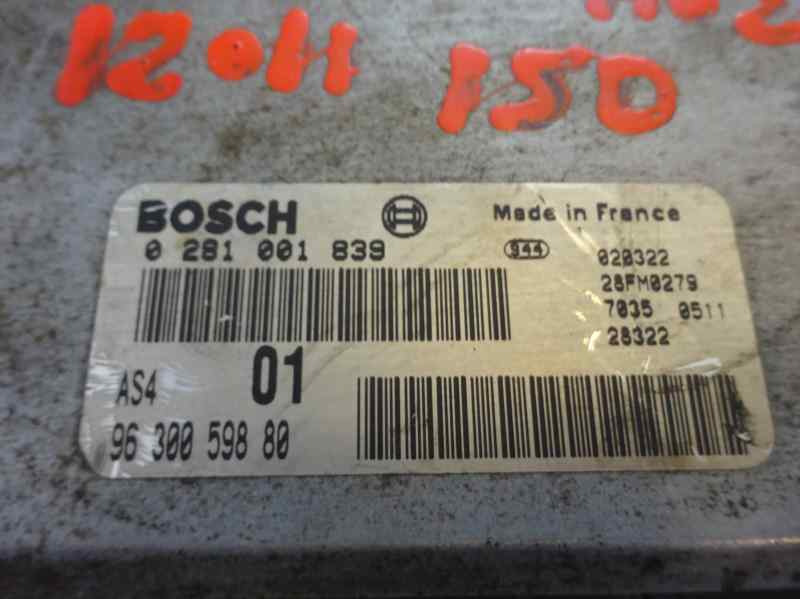 CENTRALITA MOTOR UCE CITROEN SAXO 2002 1.5 MT D 57CV