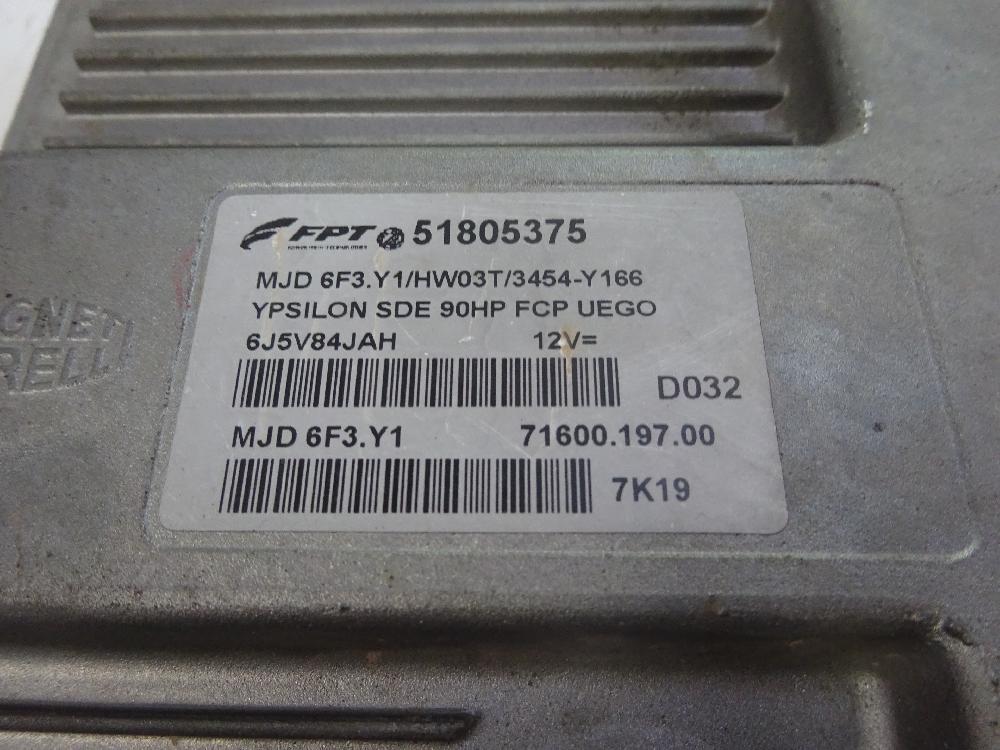 CENTRALITA MOTOR UCE LANCIA YPSILON 1.3 MT 90CV | 66KW
