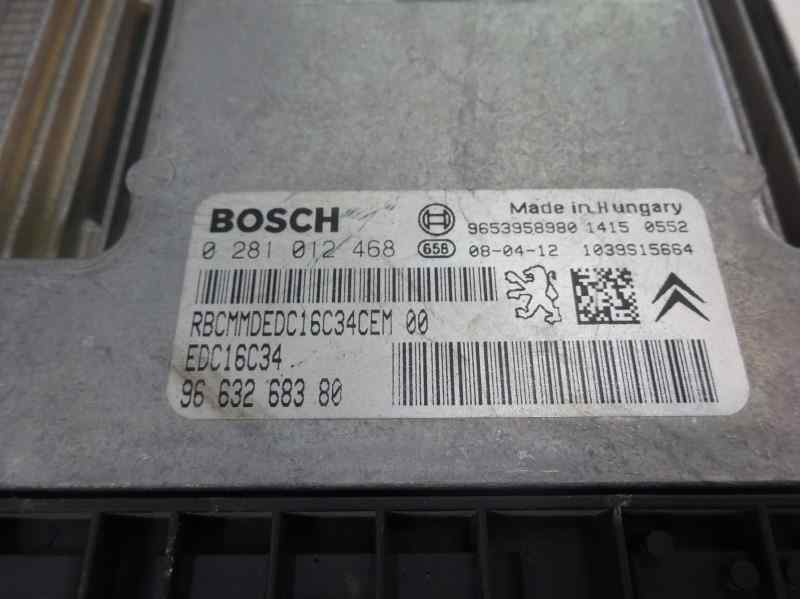 CENTRALITA MOTOR UCE CITROEN XSARA PICASSO 2008 1.6 HDI 80CV DIESEL