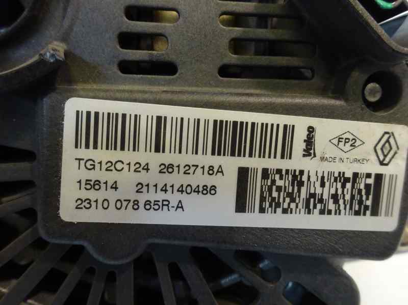 ALTERNADOR RENAULT CAPTUR 1.5 DCI MT 90CV | 66KW