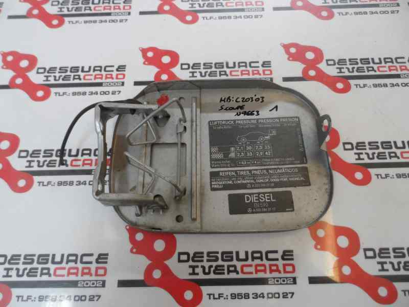 TAPA EXTERIOR COMBUSTIBLE MERCEDES BENZ CLASE C 2.2 MT 143CV | 105KW