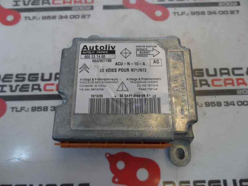 CENTRALITA AIRBAG CITROEN XSARA 2.0 HDI MT 90CV