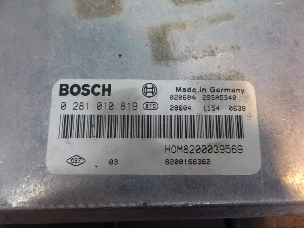 CENTRALITA MOTOR UCE RENAULT SCENIC 1.9 DCI MT 102CV