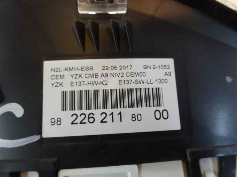 CUADRO INSTRUMENTOS PEUGEOT 2008 1.2 VTI MT 82CV