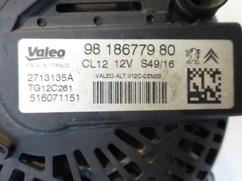 ALTERNADOR PEUGEOT 208 1.2 VTI MT 82CV