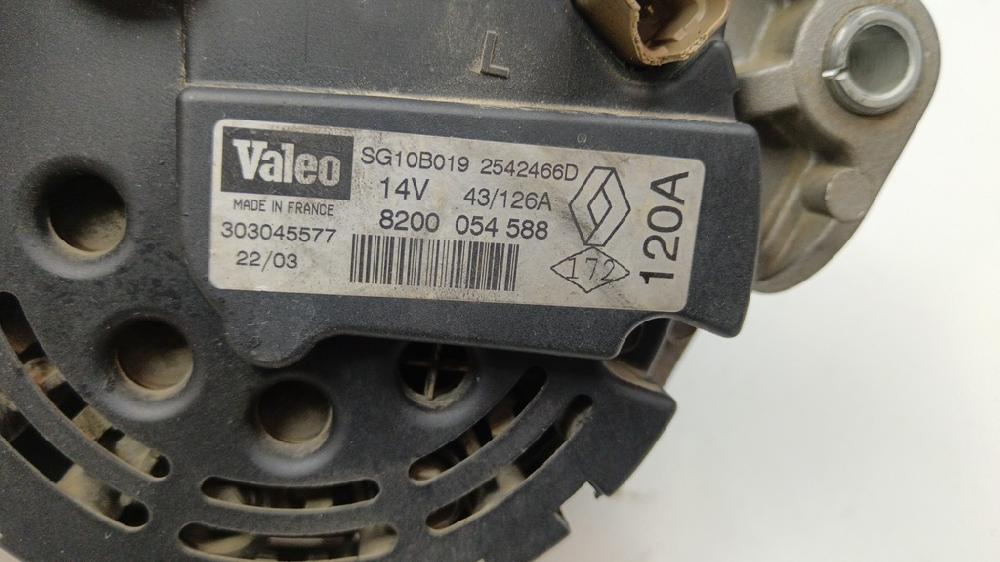 ALTERNADOR RENAULT MEGANE 2002 1.9 DCI MT 102CV | 74KW