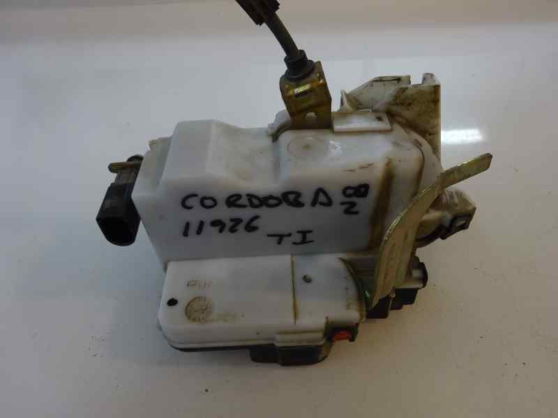 CERRADURA PUERTA TRASERA IZQUIERDA SEAT CORDOBA 1.4 MT 60CV