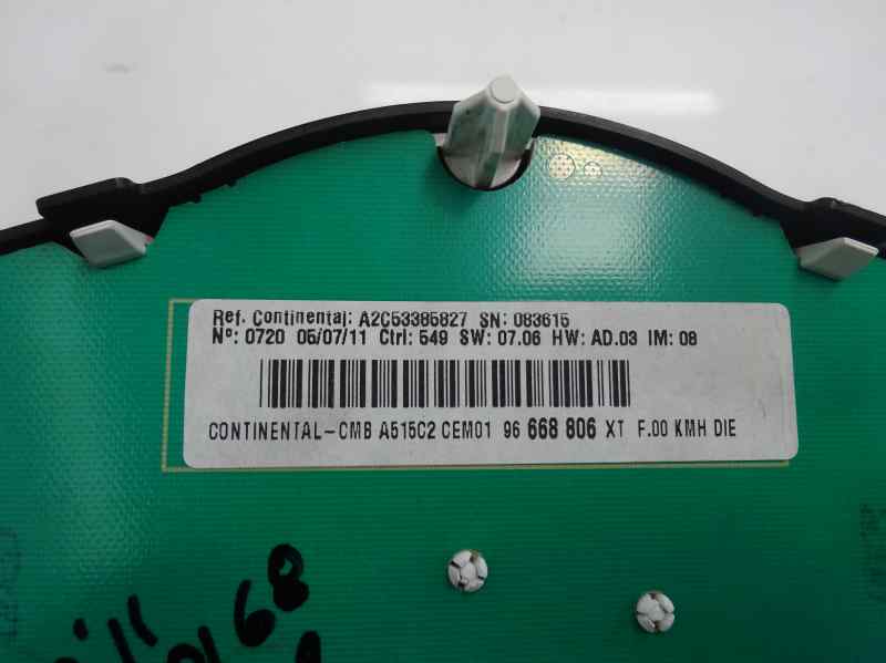 CUADRO INSTRUMENTOS CITROEN C3 1.4 HDI AMT 68CV