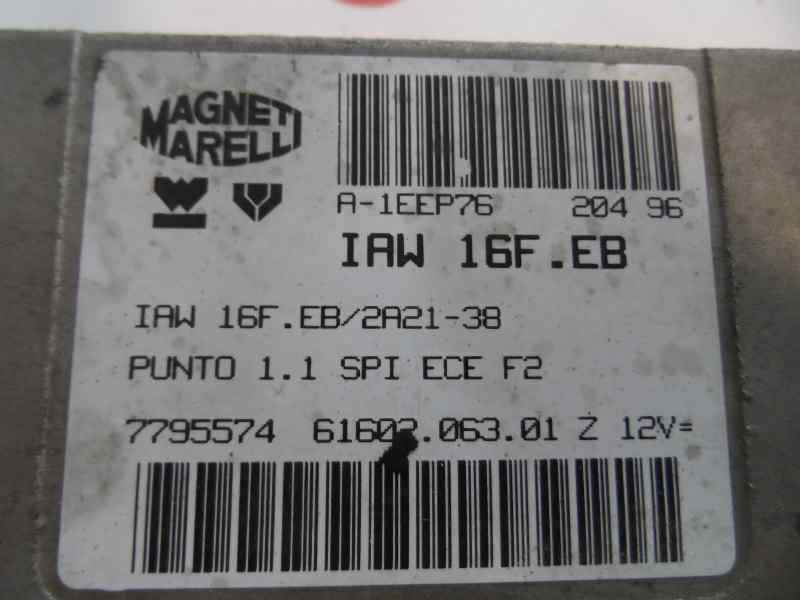 CENTRALITA MOTOR UCE FIAT PUNTO 1.1 MT 55CV
