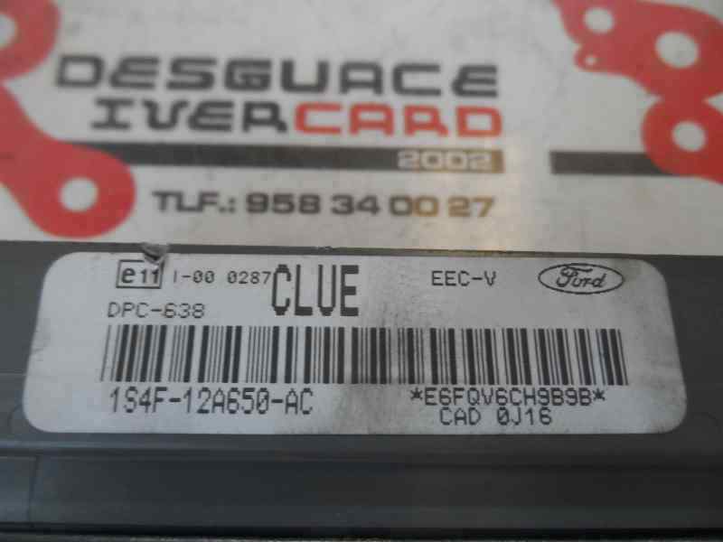 CENTRALITA MOTOR UCE FORD FOCUS 2000 1.8 TDDI MT 90CV | 66KW