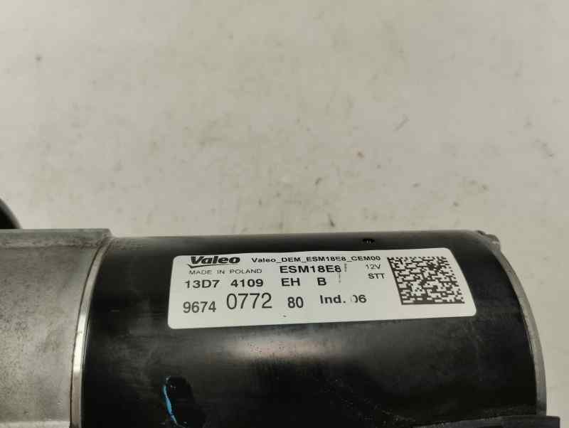 MOTOR ARRANQUE PEUGEOT 208 2017 1.2 MT 110CV | 81KW