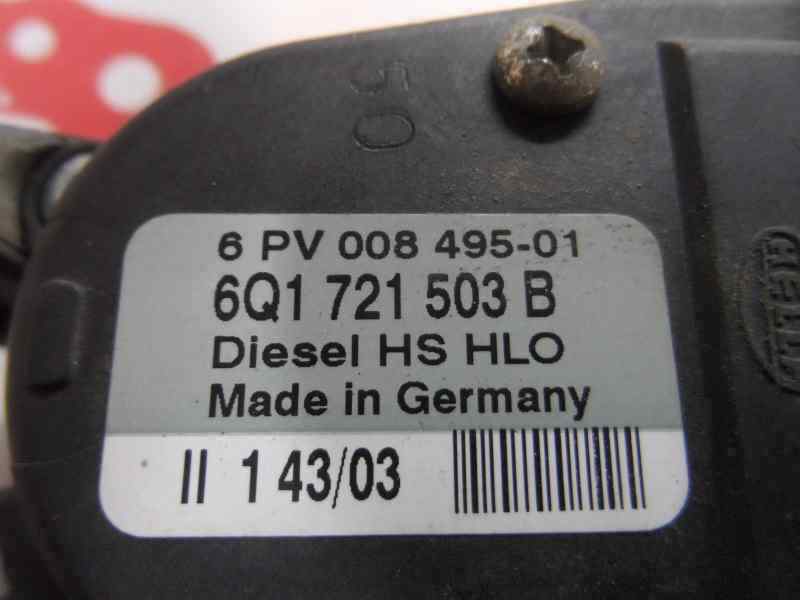 POTENCIOMETRO PEDAL SEAT IBIZA 1.9 TDI MT 100CV