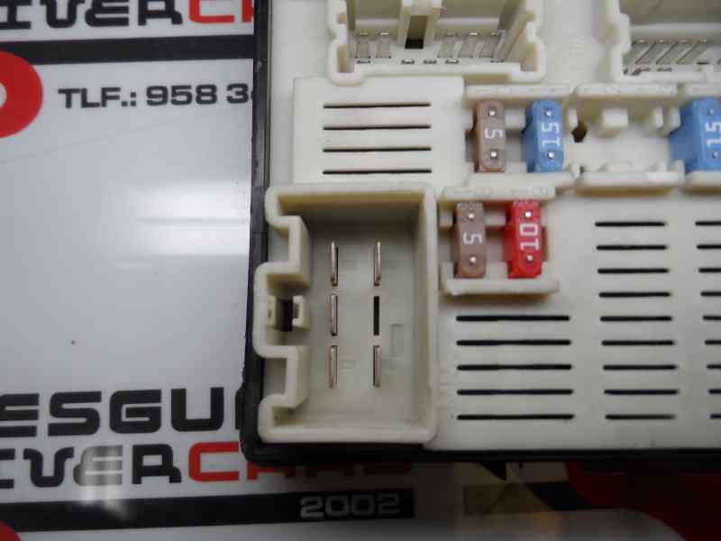 CAJA RELES FUSIBLES RENAULT SCENIC 1.9 DCI MT 130CV