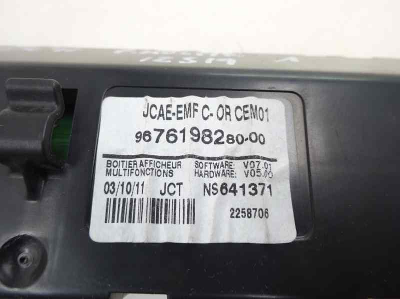 PANTALLA MULTIFUNCION CITROEN C4 2011 1.6 90CV HDI FAP