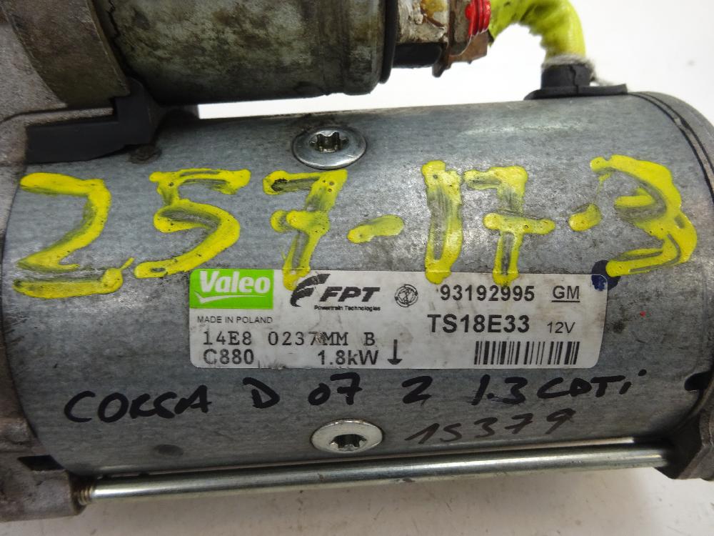 MOTOR ARRANQUE OPEL CORSA 1.3 CDTI MT 90CV