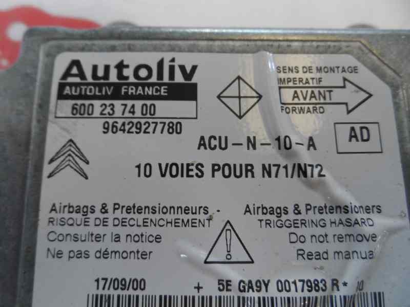 CENTRALITA AIRBAG CITROEN XSARA 1.9 D MT 70CV