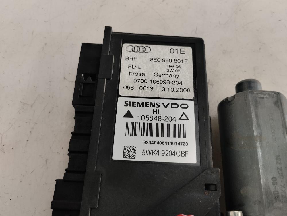 MOTOR ELEVALUNAS TRASERO IZQUIERDO AUDI A4 2.0 TDI MT 140CV | 103KW