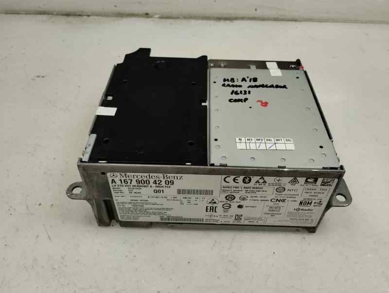 SISTEMA AUDIO RADIO CD MERCEDES BENZ CLA 2018 1.5 180 D MT 116CV
