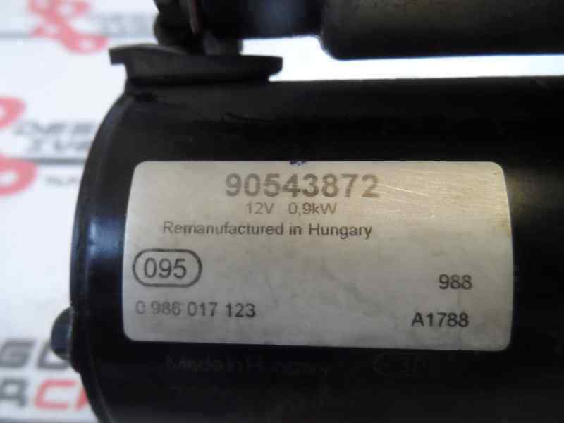 MOTOR ARRANQUE OPEL AGILA 1.2 MT 75CV