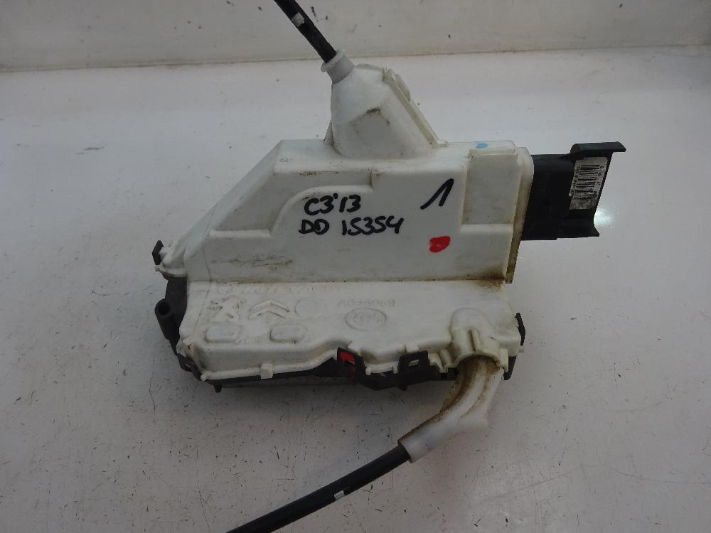 CERRADURA PUERTA DELANTERA DERECHA CITROEN C3 2013 1.6 HDI MT 92CV