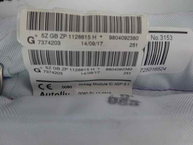 AIRBAG CORTINA DELANTERO IZQUIERDO PEUGEOT 2008 1.6 MT 120CV | 88KW