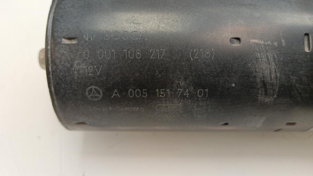 MOTOR ARRANQUE MERCEDES BENZ CLASE A 2006 2.0 A 180 CDI MT 109CV