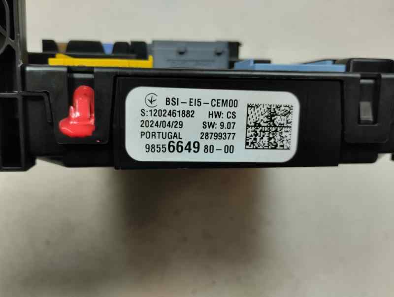 CAJA RELES FUSIBLES CITROEN C5 AIRCROSS 1.2 PURETECH MT 131CV