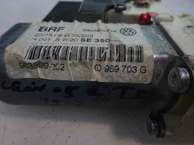 MOTOR ELEVALUNAS TRASERO IZQUIERDO SEAT LEON 1.9 TDI MT 105CV