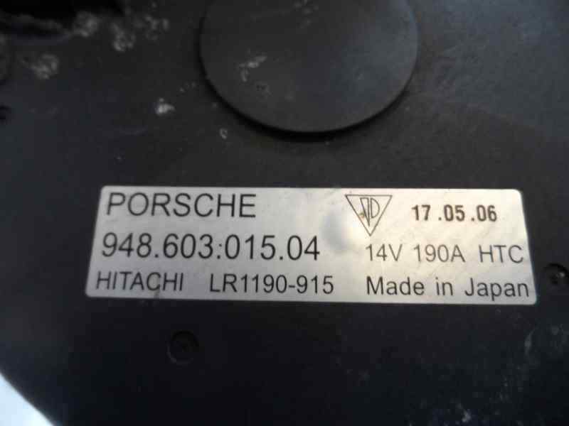 ALTERNADOR PORSCHE CAYENNE 4.5 AT TURBO 450CV