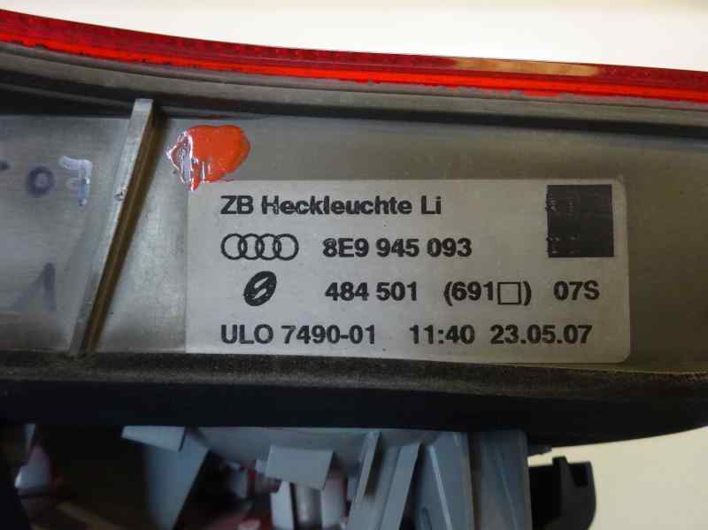 PILOTO TRASERO IZQUIERDO INTERIOR AUDI A4 2007 2.0 TDI MT QUATTRO 140CV