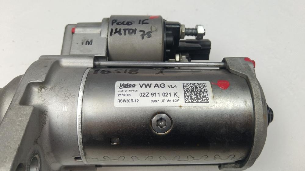 MOTOR ARRANQUE VOLKSWAGEN POLO 1.4 MT 75CV | 55KW