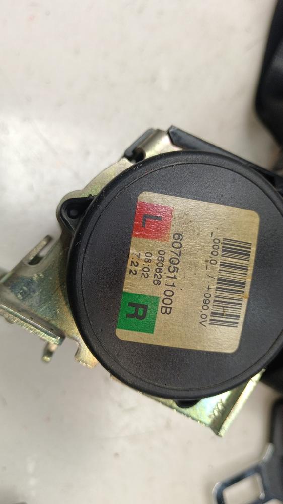 CINTURON SEGURIDAD TRASERO IZQUIERDO BMW SERIE 1 2006 2.0 MT 122CV | 90KW