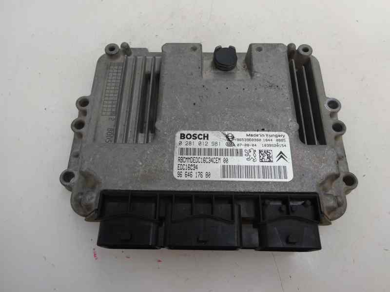 CENTRALITA MOTOR UCE CITROEN C4 PICASSO 1.6 HDI AMT 109CV