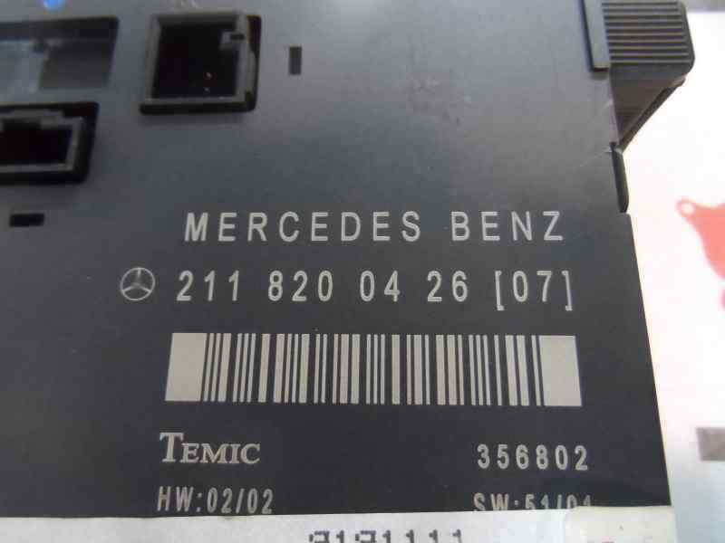 MODULO ELECTRONICO MERCEDES BENZ CLASE E 2.2 MT 143CV | 105KW