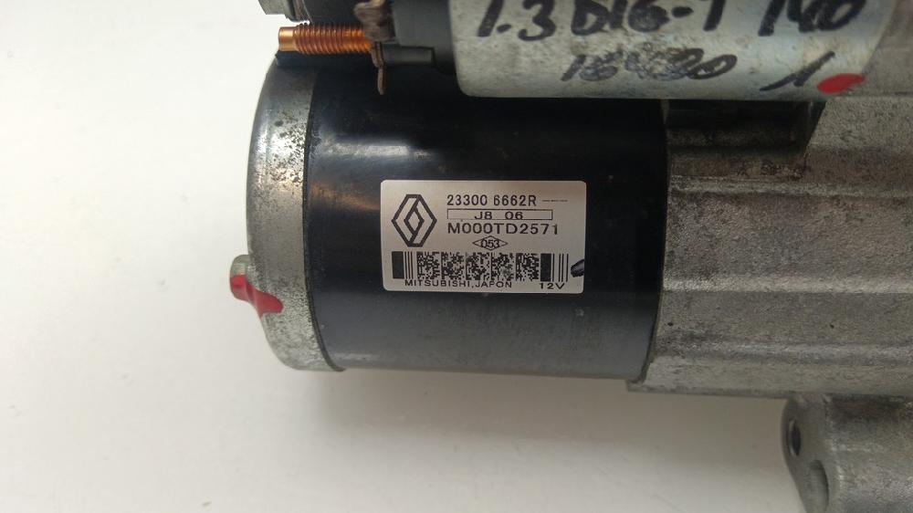 MOTOR ARRANQUE NISSAN QASHQAI 2018 1.3 MT 140CV