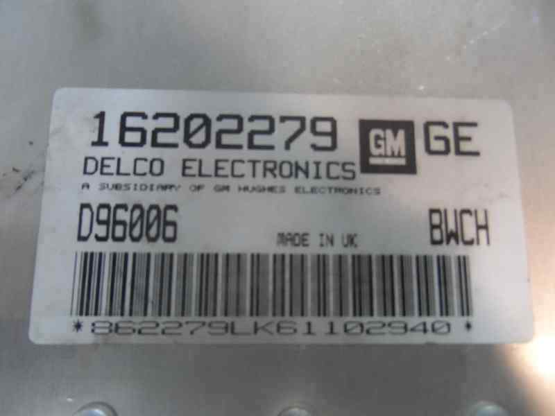 CENTRALITA MOTOR UCE OPEL CORSA 1.4 MT 60CV | 44KW