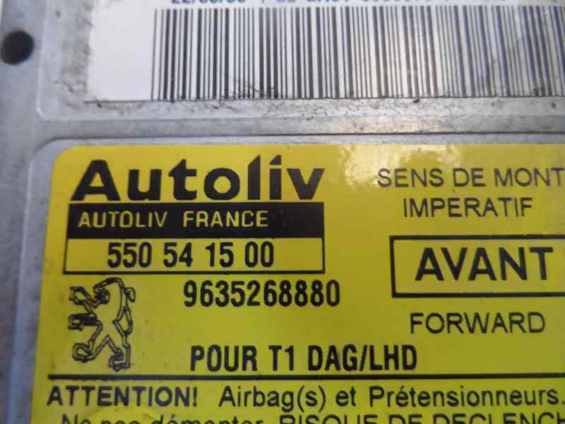 CENTRALITA AIRBAG PEUGEOT 206 1.4 MT 75CV