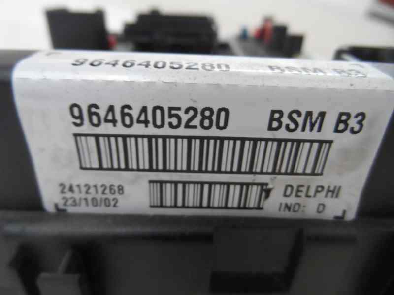 CAJA RELES FUSIBLES CITROEN XSARA 2.0 HDI MT 90CV