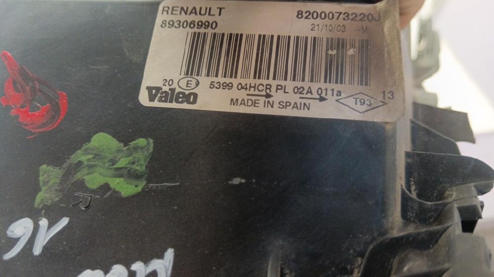 FARO IZQUIERDO RENAULT MEGANE 2005 1.5 DCI MT 82CV | 60KW