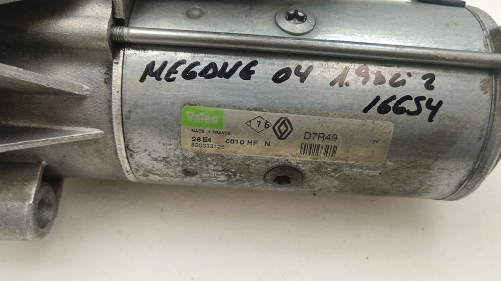 MOTOR ARRANQUE RENAULT MEGANE 2004 1.9 DCI MT 120CV | 88KW
