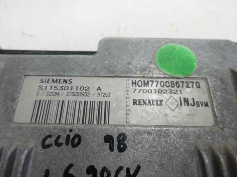 CENTRALITA MOTOR UCE RENAULT CLIO 1.6 MT 90CV | 66KW