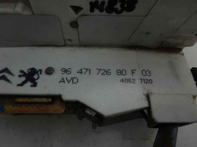 CERRADURA PUERTA DELANTERA DERECHA CITROEN C4 1.6 MT 109CV | 80KW