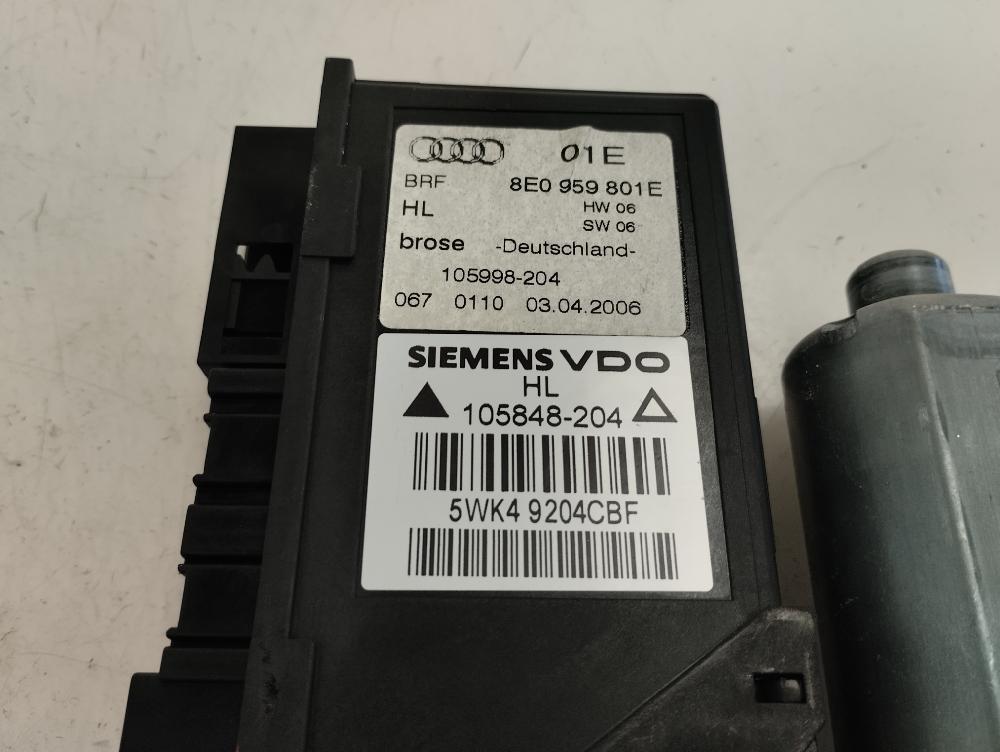 MOTOR ELEVALUNAS TRASERO IZQUIERDO AUDI A4 2.0 TDI MT 140CV | 103KW
